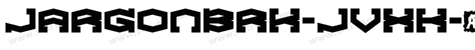 JargonBrk-JvxK字体转换