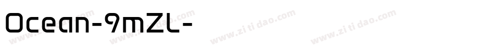Ocean-9mZL字体转换