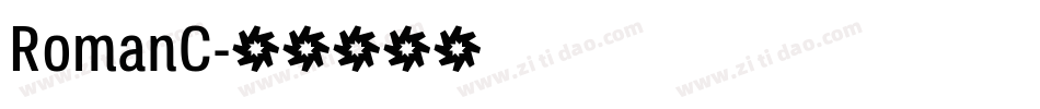 RomanC字体转换