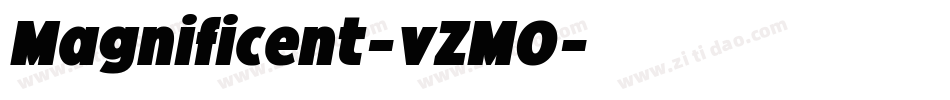 Magnificent-vZMO字体转换