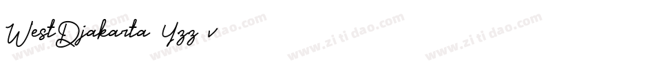 WestDjakarta-Yzz7v字体转换