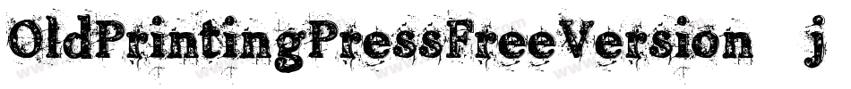 OldPrintingPressFreeVersion-8jd0字体转换