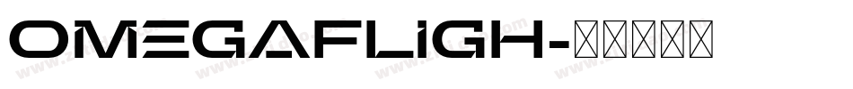 OmegaFligh字体转换
