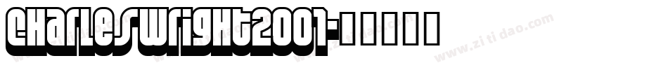 CharlesWright2001字体转换