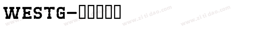 WESTG字体转换