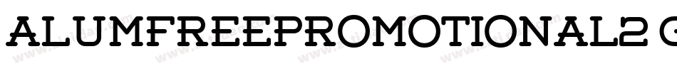 AlumFreePromotional2-Gl3G字体转换
