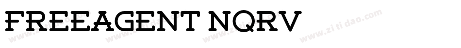 FreeAgent-nqrV字体转换