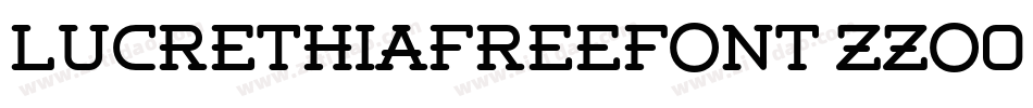 LucrethiaFreeFont-zZo0字体转换