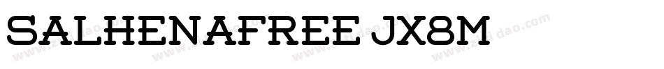 SalhenaFree-Jx8M字体转换