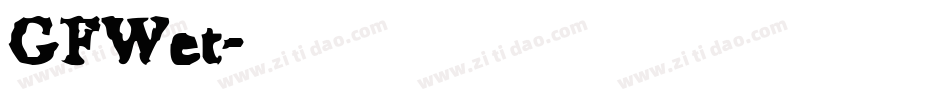 GFWet字体转换