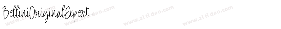 BelliniOriginalExpert字体转换
