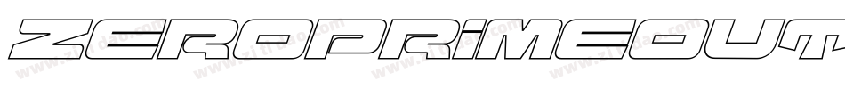 ZeroPrimeOutlineItalic-ZVKyl字体转换 ZeroPrimeOutlineItalic-ZVKyl字体转换