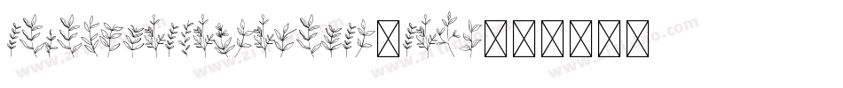 AutumnLeavesRegular-AeZD字体转换