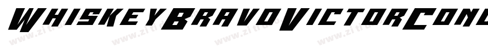 WhiskeyBravoVictorCondensed-v6RZ字体转换 WhiskeyBravoVictorCondensed-v6RZ字体转换