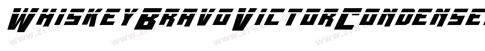 WhiskeyBravoVictorCondensed-v6RZ字体转换 WhiskeyBravoVictorCondensed-v6RZ字体转换