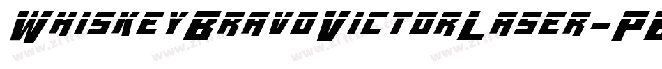 WhiskeyBravoVictorLaser-PBqP字体转换