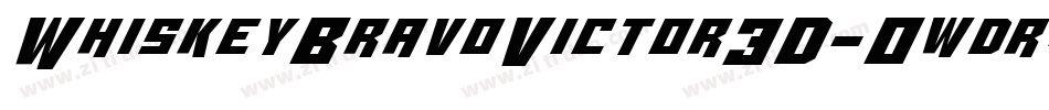 WhiskeyBravoVictor3D-0wdr字体转换