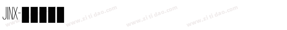 JINX字体转换