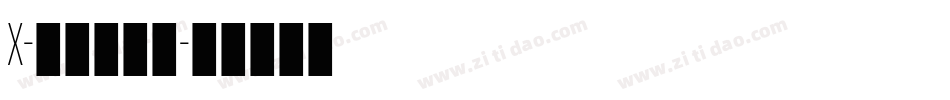 X-养一只我吧字体转换