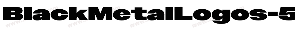 BlackMetalLogos-531x字体转换