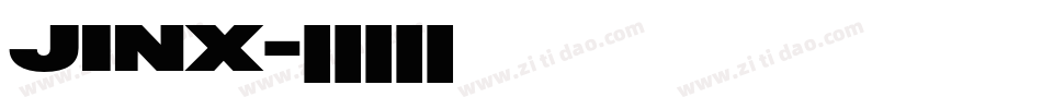 JINX字体转换