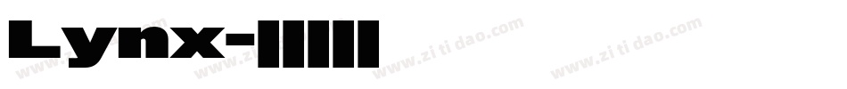 Lynx字体转换