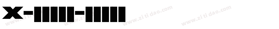 X-养一只我吧字体转换