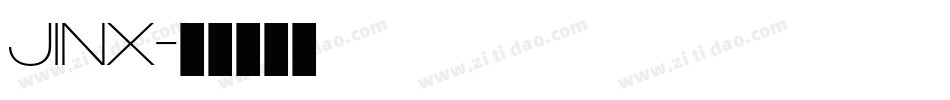 JINX字体转换