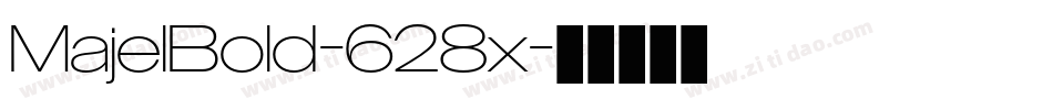 MajelBold-628x字体转换