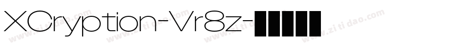 XCryption-Vr8z字体转换
