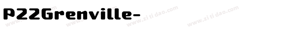 P22Grenville字体转换