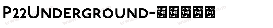 P22Underground字体转换