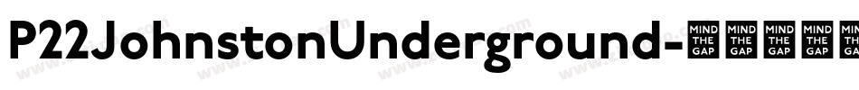 P22JohnstonUnderground字体转换