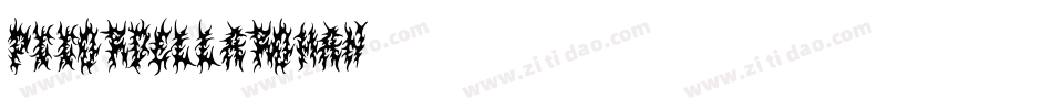 PCCordellaRoman字体转换