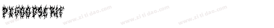 PCGoodSerif字体转换