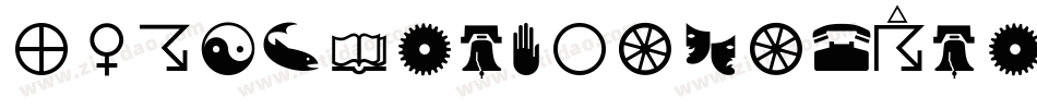 PIXymbolsDigitClocks字体转换