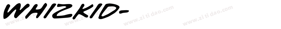 whizkid字体转换
