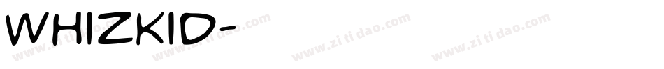 whizkid字体转换
