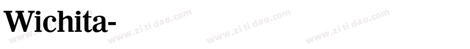 Wichita字体转换