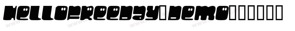 Hellofreeday-DEMO字体转换