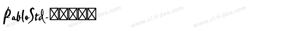 PabloStd字体转换