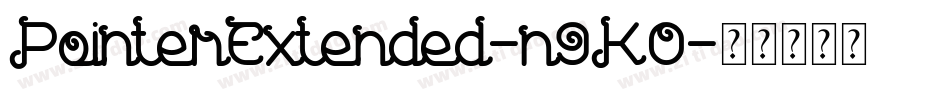 PointerExtended-n9KO字体转换