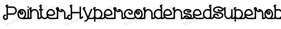 PointerHypercondensedSuperoblique-KPnX字体转换