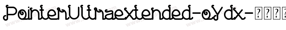 PointerUltraextended-oYdx字体转换
