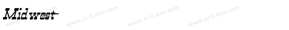 Midwest字体转换