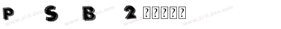 PanicSansBold-2字体转换