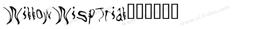 WillowWispTrial字体转换