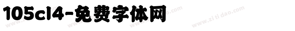 105cl4字体转换