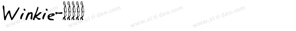 Winkie字体转换