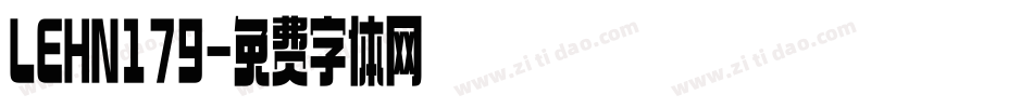 LEHN179字体转换